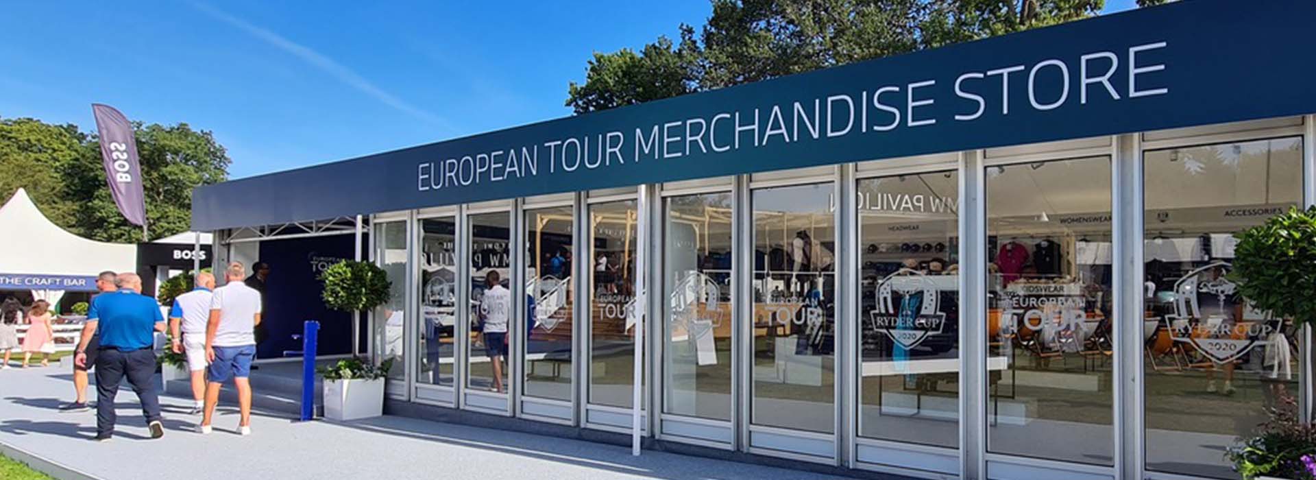 European Tour Store Merch 