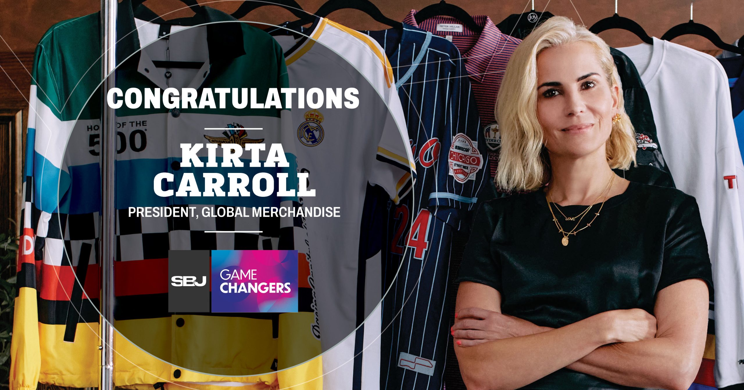 LINKEDIN: Kirta Carroll, President, Legends Global Merchandise named a 2024 Sports Business Journal Game Changer!