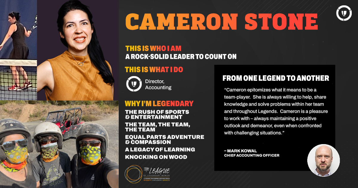 Cameron Stone A League of Her Own